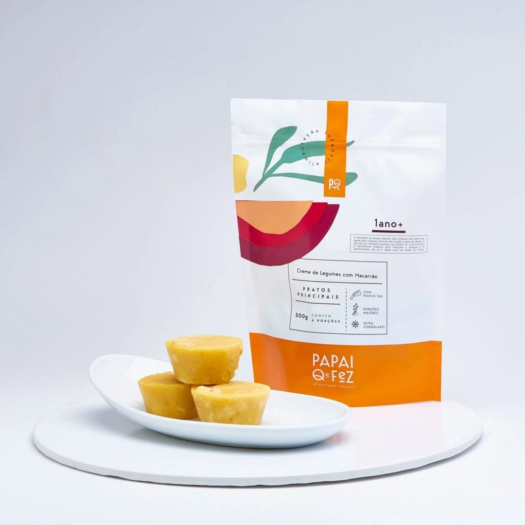 Sopa de Legumes c/ Macarrão 300g Papai Que Fez