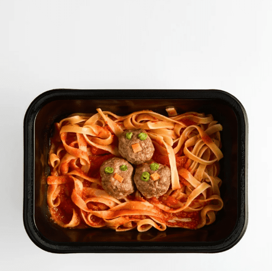 Prato Talharim c/ Almôndegas PIUPI 250g Panelitas - Imagem 2