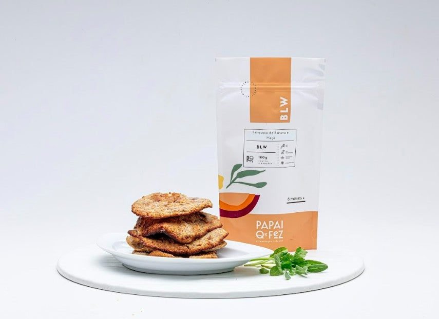 Blw Panqueca de Banana e Maçã 180g Papai Que Fez