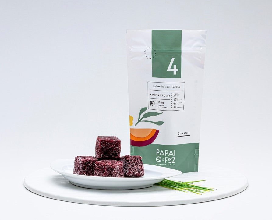 Beterraba com Tomilho Cubos 150g Papai Que Fez